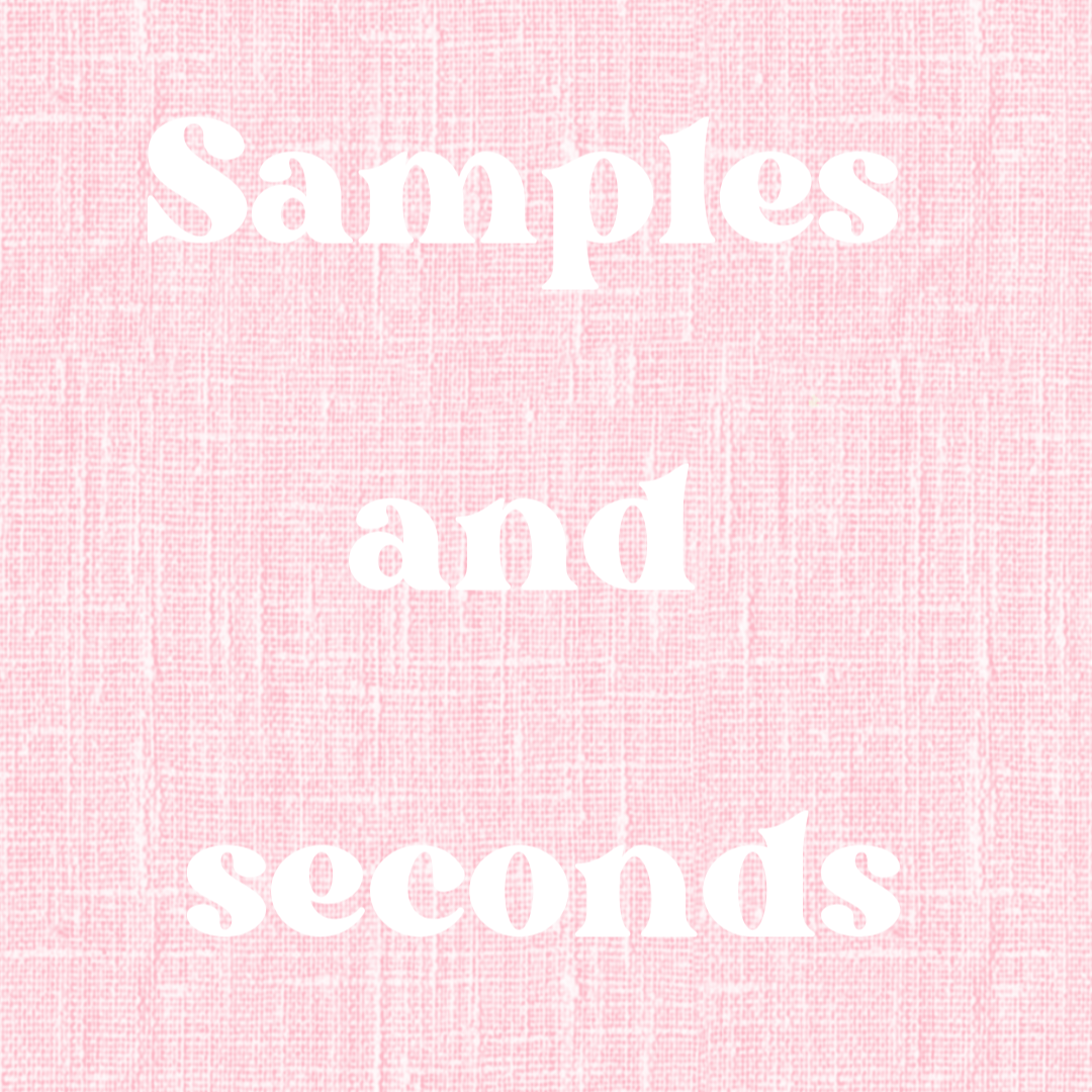 Samples and Seconds