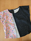 Assorted print Spliced Vivienne Tops