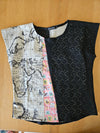 Assorted print Spliced Vivienne Tops