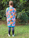 Painterly Floral Birdie Dress