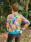 Painterly Floral Birdie Jumper