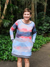 Abstract Landscape Birdie Dress