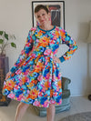 Painterly Floral Martha Dress