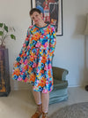 Painterly Floral Martha Dress