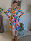 Painterly Floral Martha Dress