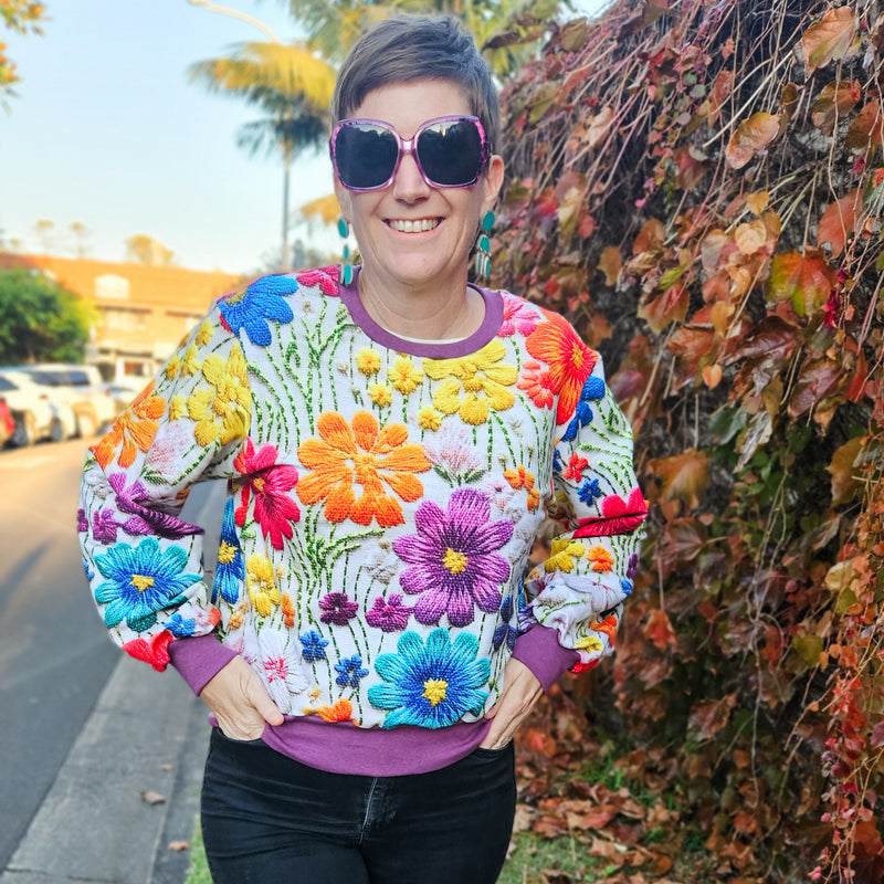 Blooming Tapestry Betty Jumper