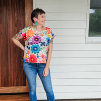 Blooming Tapestry Vivienne Top