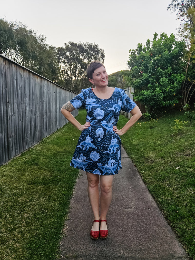 Night Whale Alice Dress