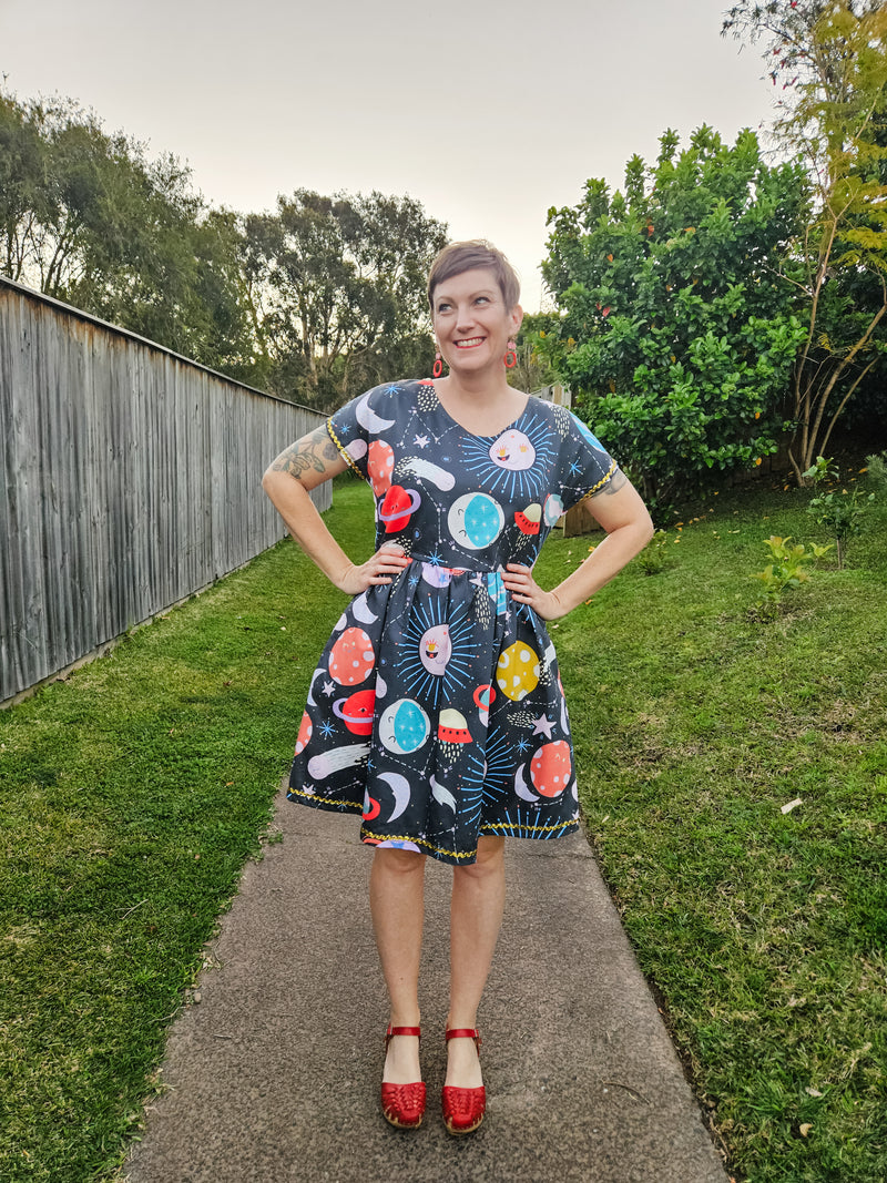 Outer Space Ruby Dress