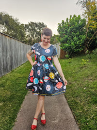 Outer Space Ruby Dress