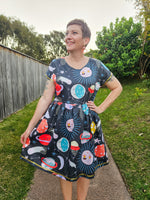 Outer Space Ruby Dress