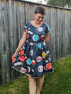 Outer Space Ruby Dress