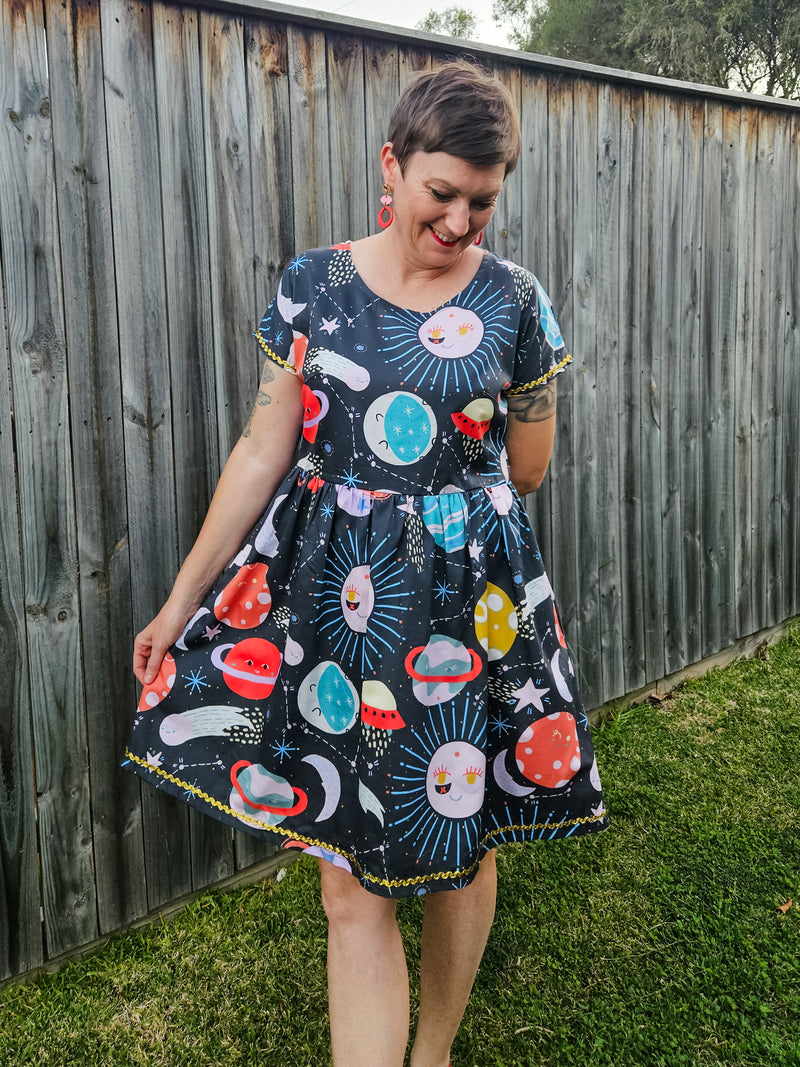 Outer Space Ruby Dress