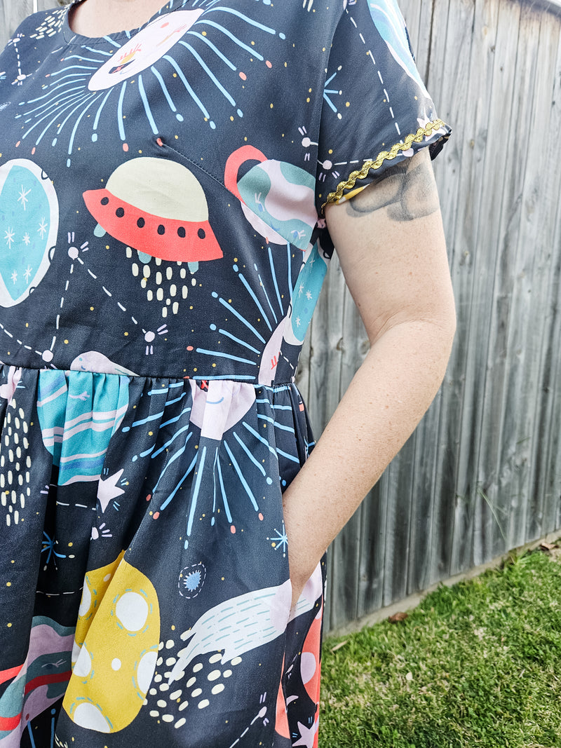 Outer Space Ruby Dress