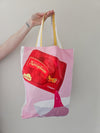 Aeroplane Jelly print tote bag