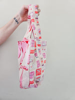 Small Bowtiful/Matchboxes print tote bag