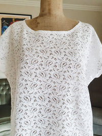 White Lace Vivienne Top